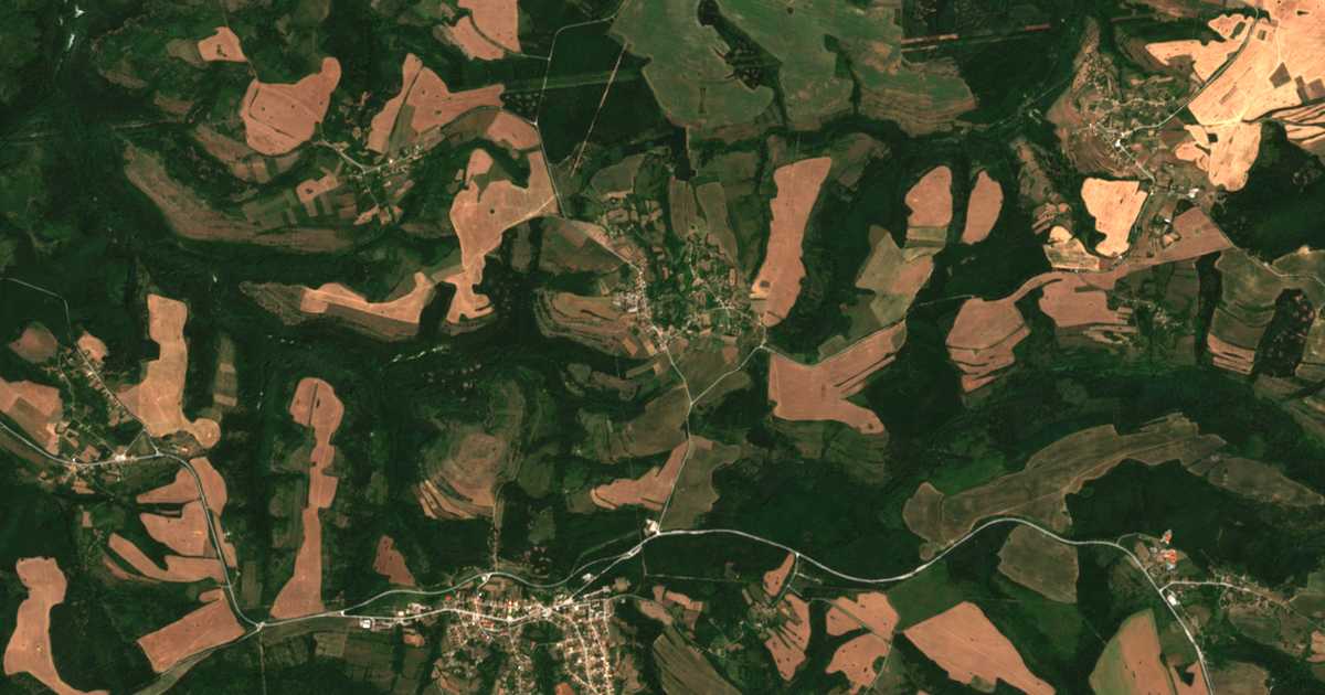 Carte satellite de Semertsi