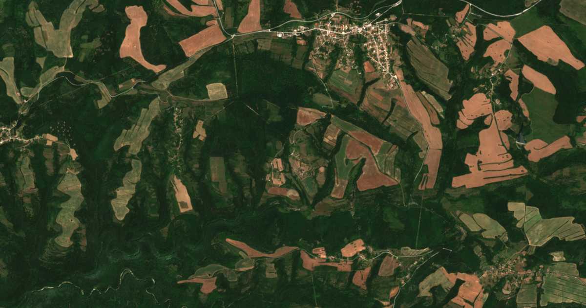 Carte satellite de Shishkovitsa