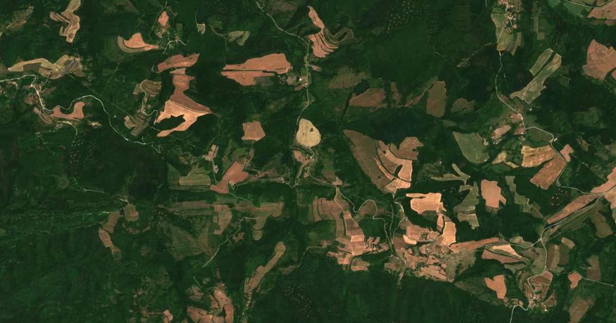 Carte satellite de Svoboditsa