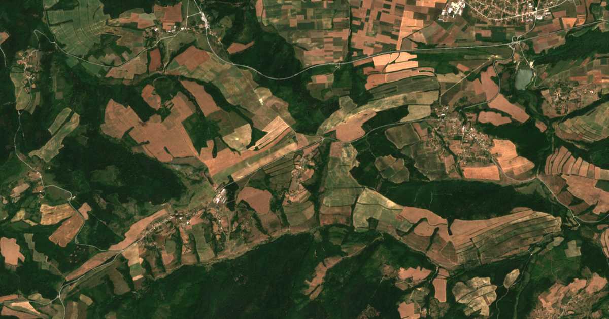 Carte satellite de Veljovo