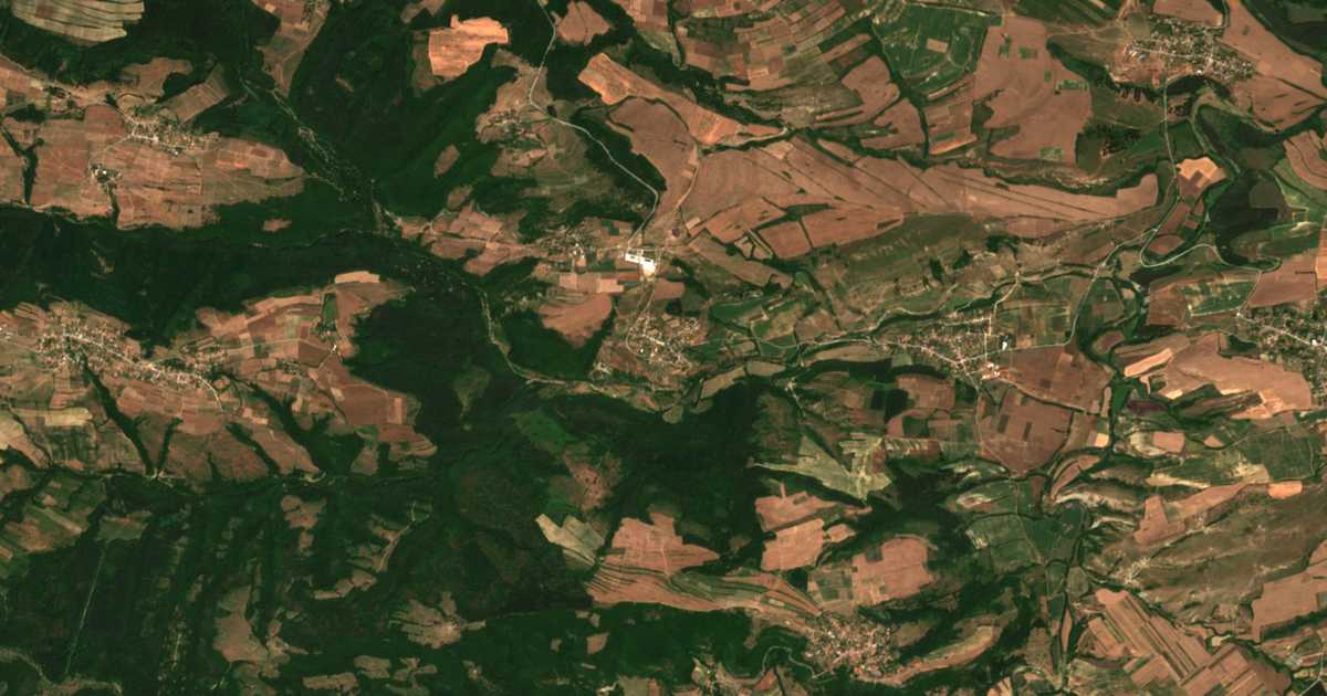 Carte satellite de Balgaranovo