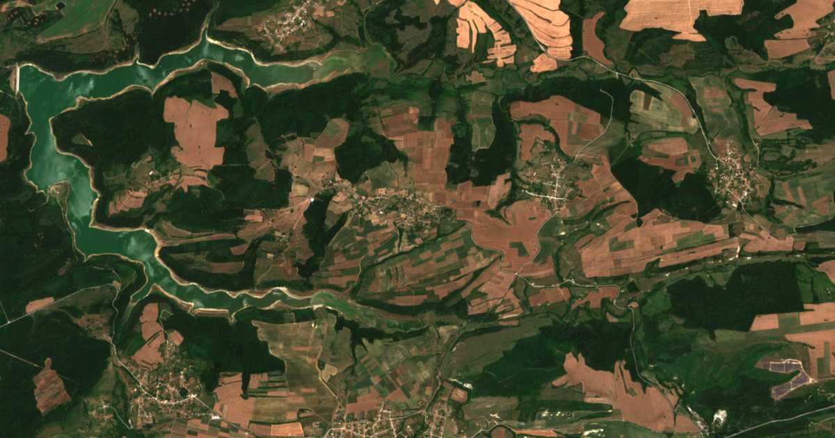 Carte satellite de Panajot Hitovo