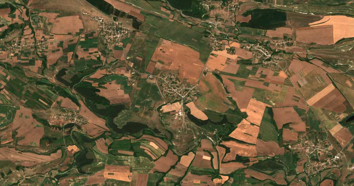 Carte satellite de Tserovishte