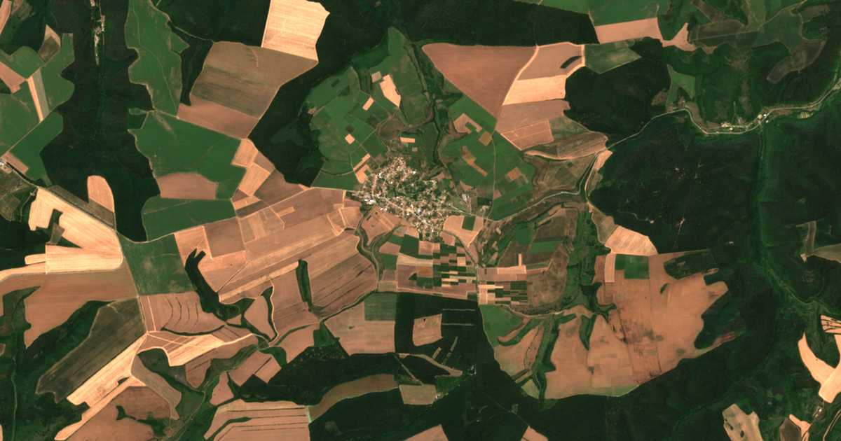 Carte satellite de Goljamo Gradište