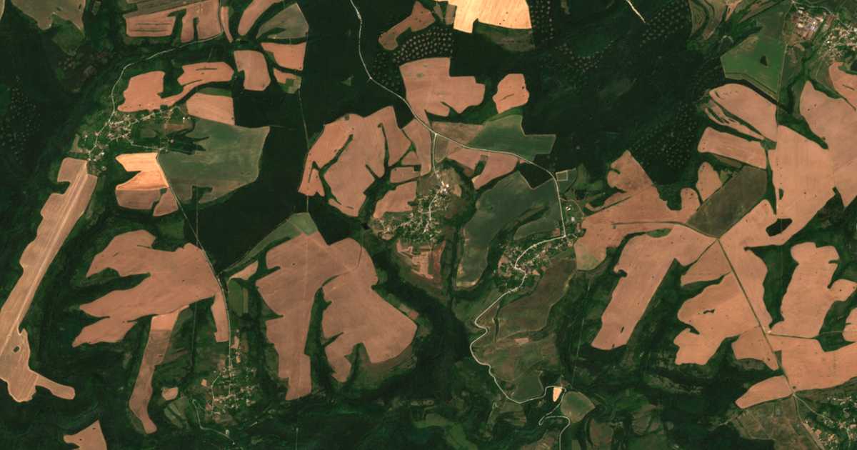 Carte satellite de Berkovski