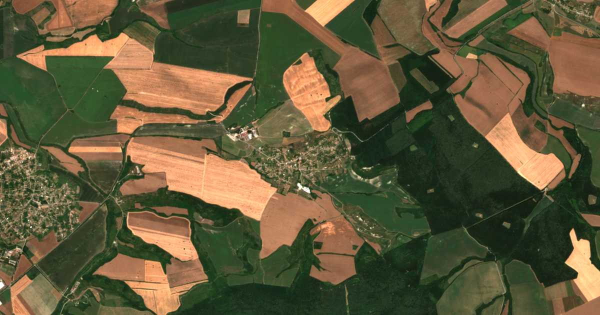 Carte satellite de Drinovo