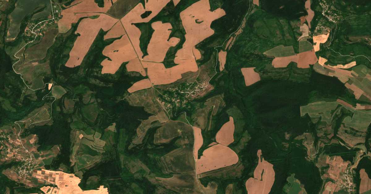 Carte satellite de Konak