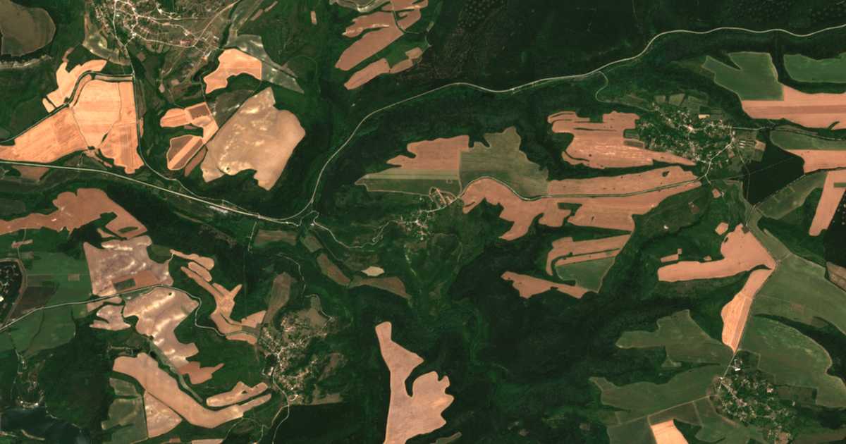 Carte satellite de Manastirtsa