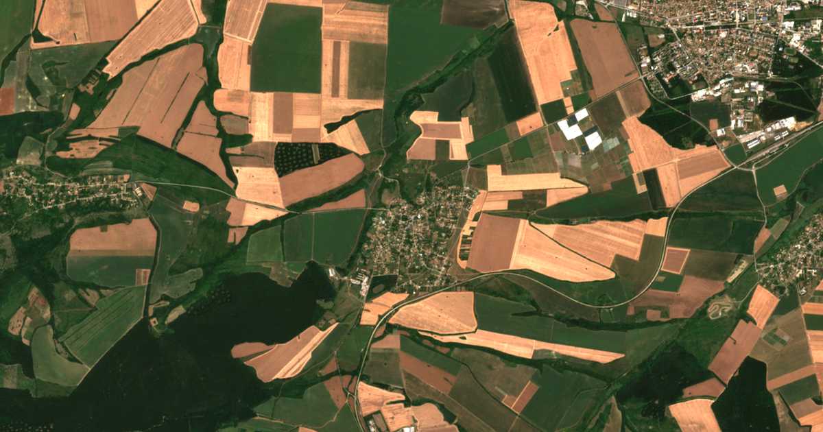 Carte satellite de Medovina