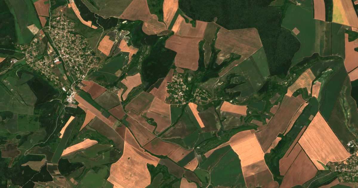 Carte satellite de Pomoshtitsa
