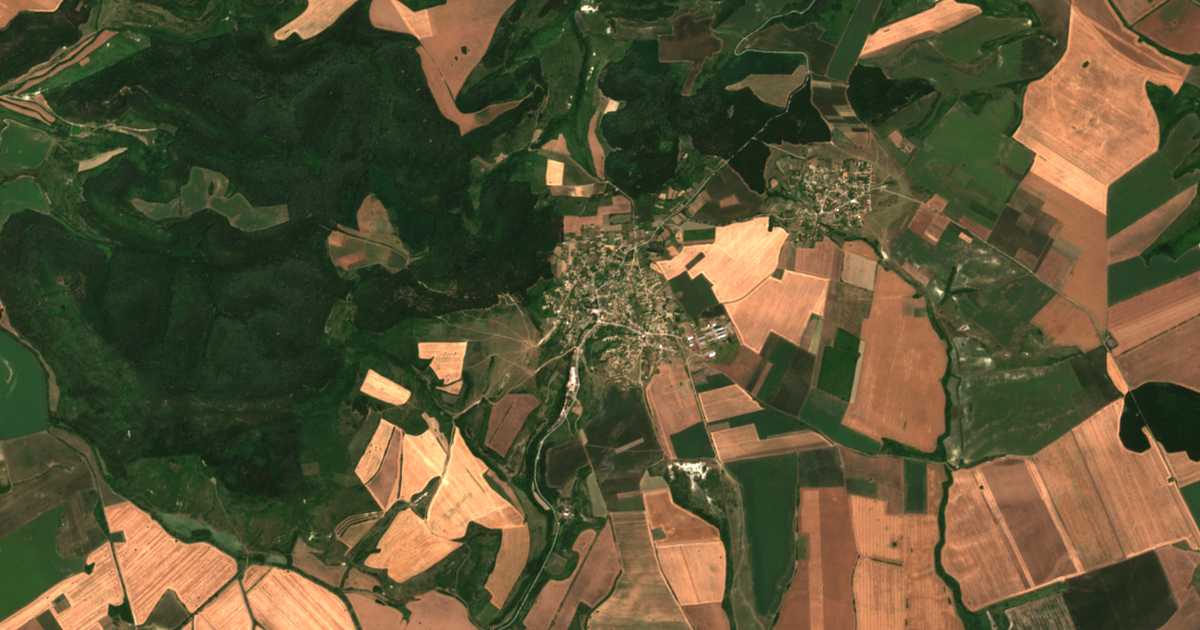 Carte satellite de Zaraevo