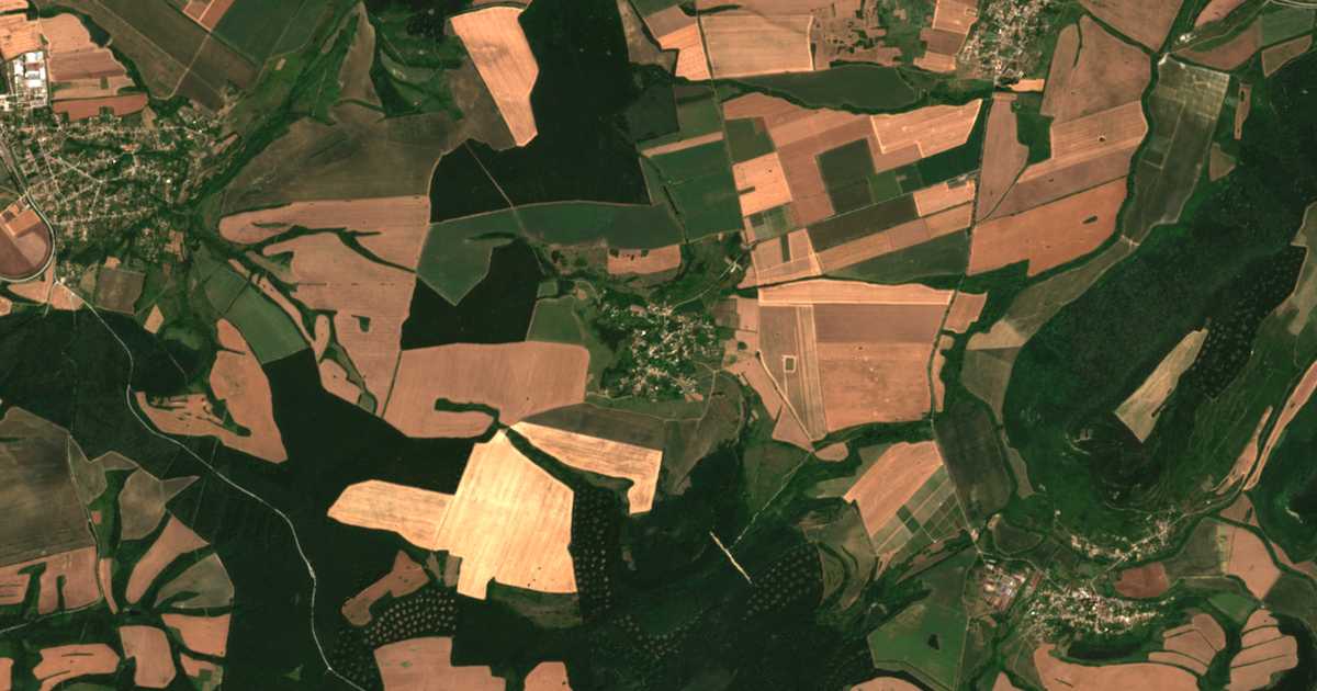 Carte satellite de Zvezda