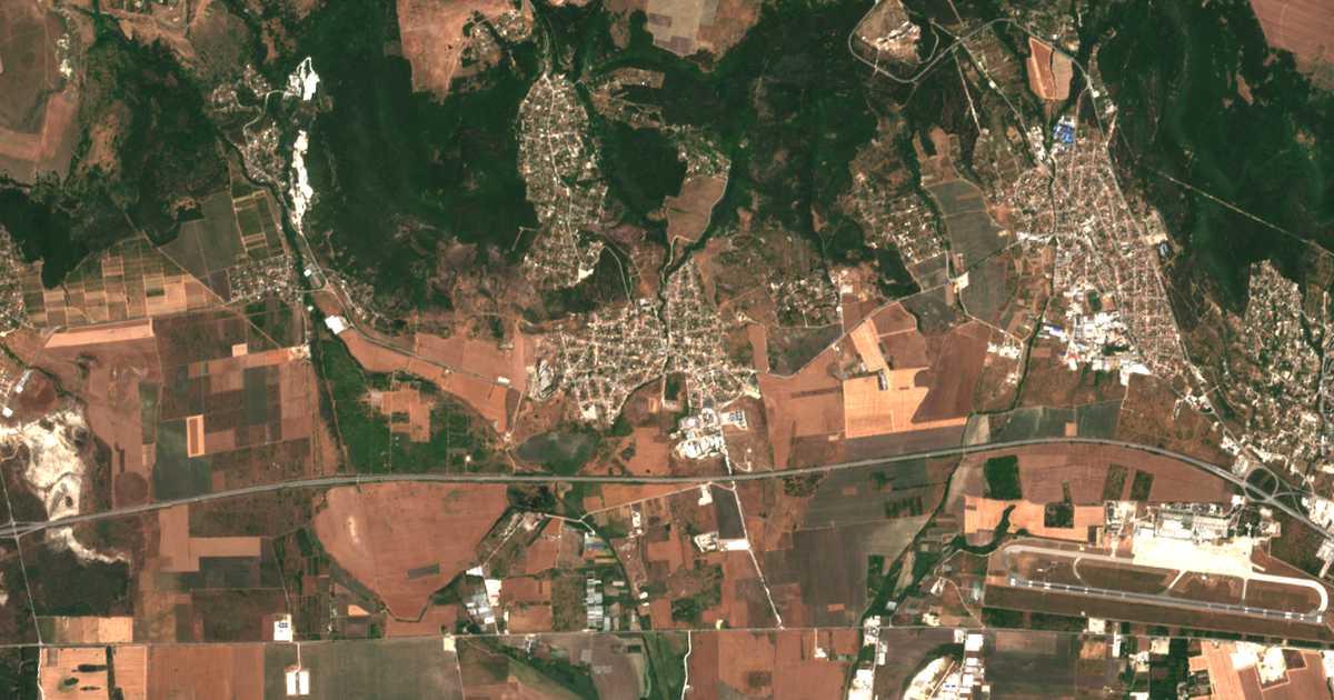 Carte satellite de Ignatiévo