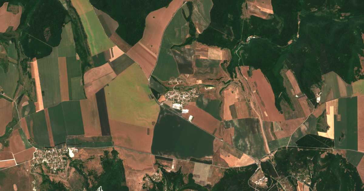 Carte satellite de Izvorsko