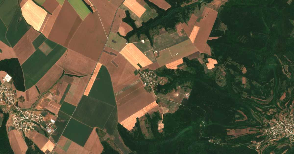 Carte satellite de Novakovo