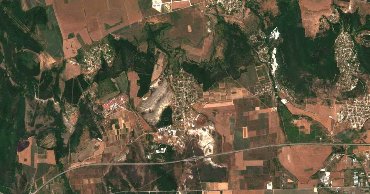 Carte satellite de Slanchevo