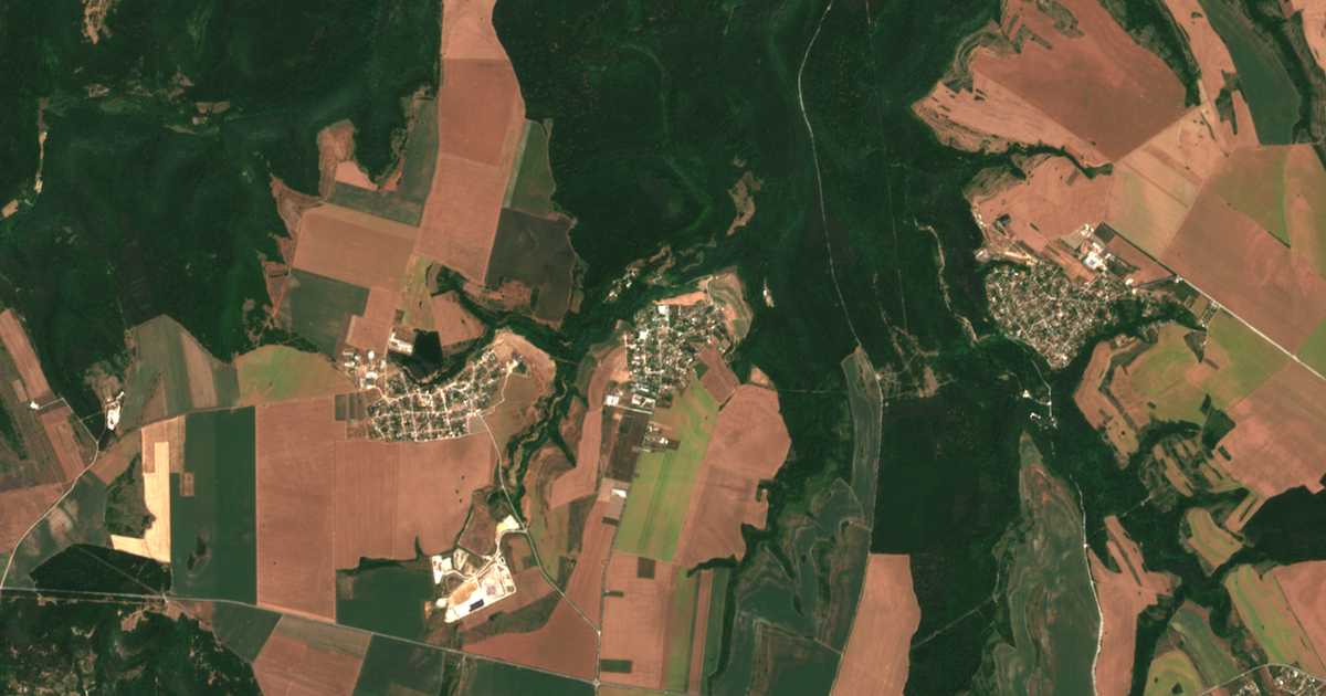 Carte satellite de Yarebichna