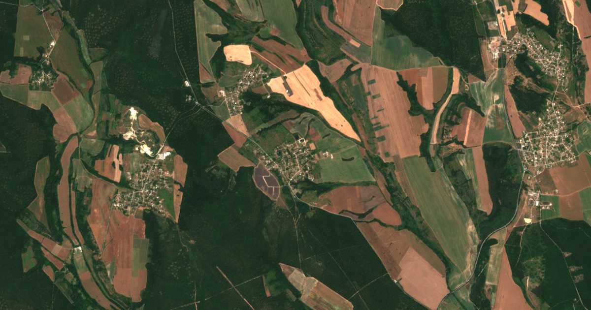 Carte satellite de Ravna Gora