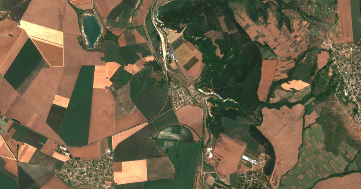 Carte satellite de Sindel