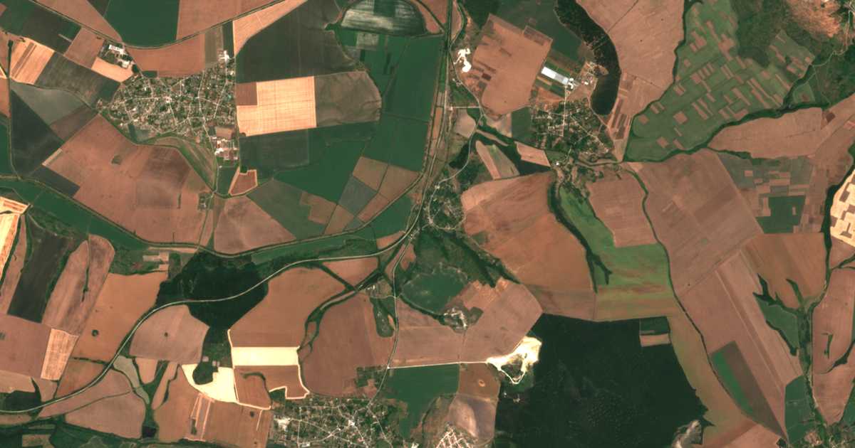 Carte satellite de Yunak