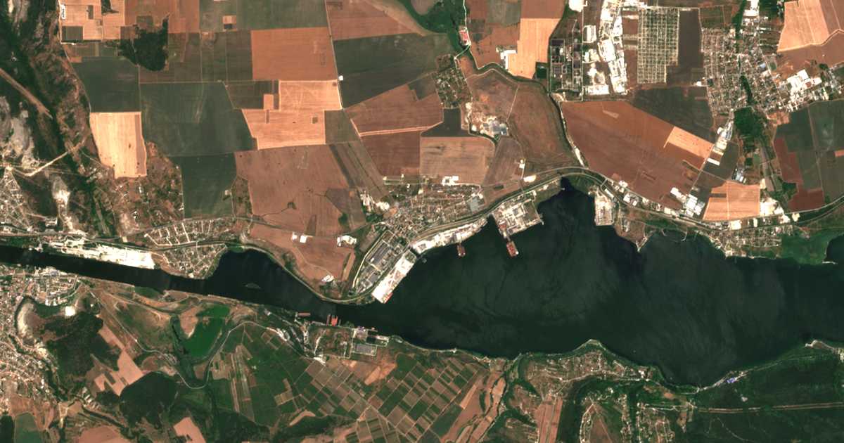 Carte satellite de Ezerovo