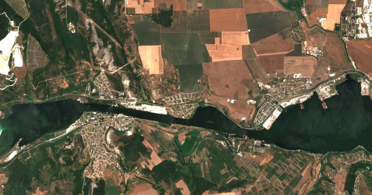 Carte satellite de Strashimirovo