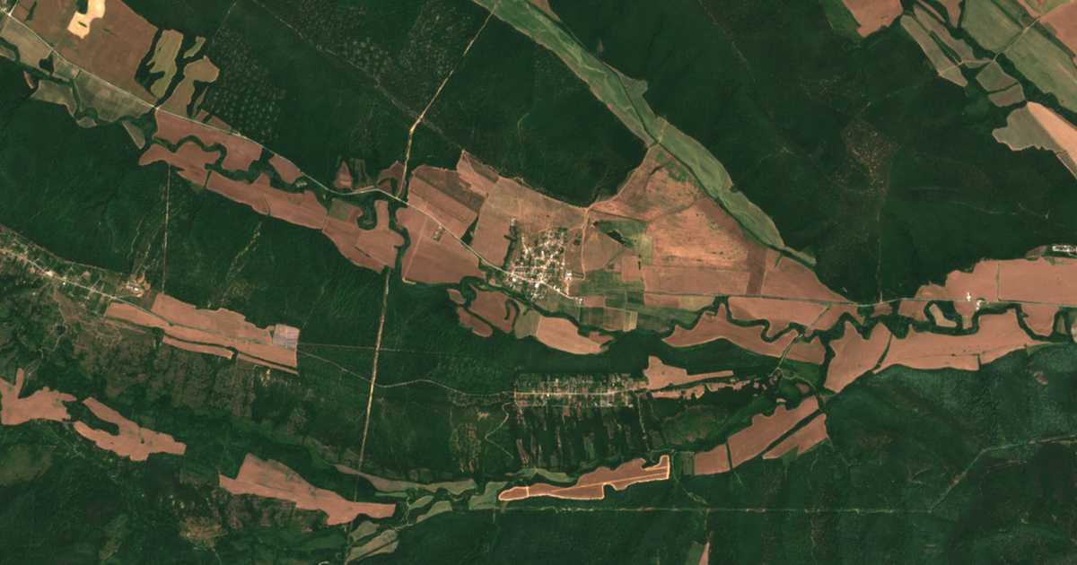 Carte satellite de Popovich