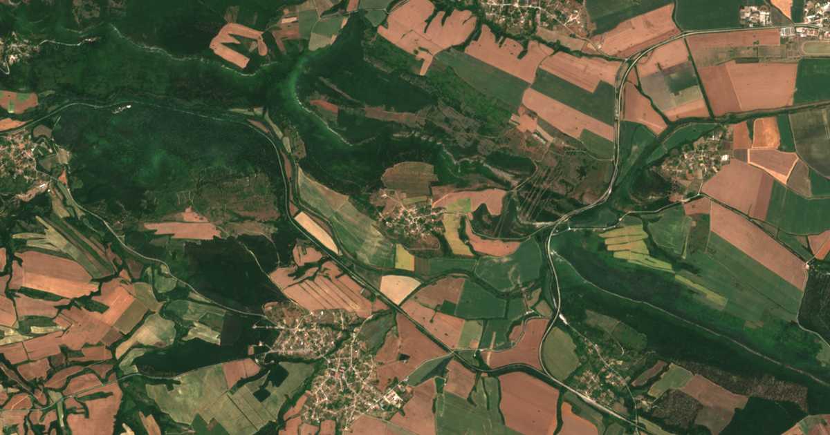 Carte satellite de Kamen Djal