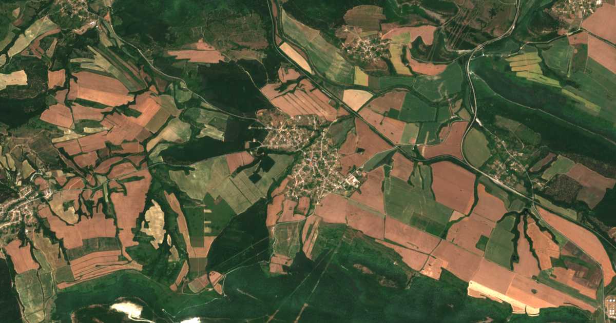 Carte satellite de Partizani