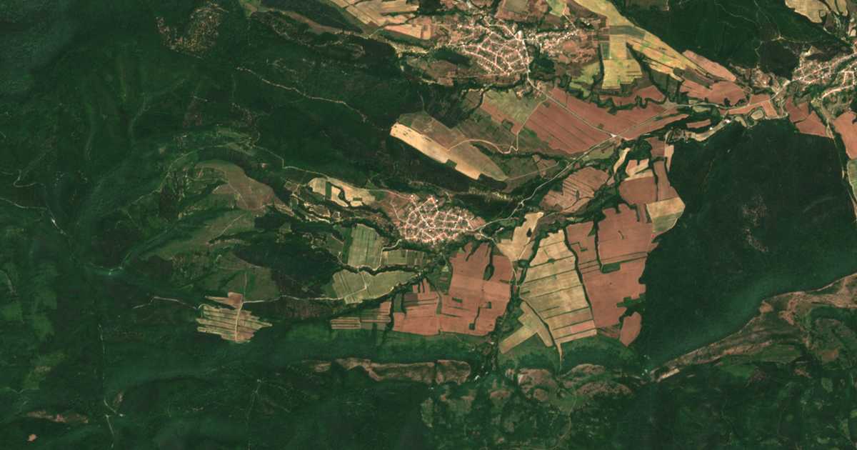 Carte satellite de Polyatsite