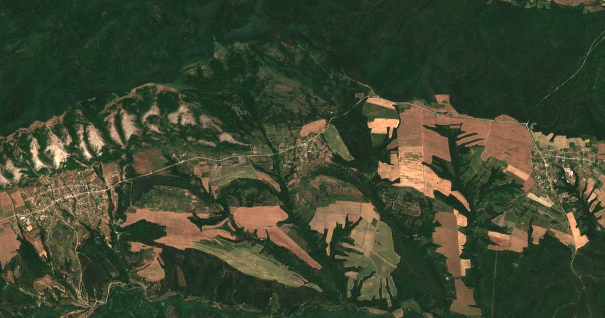 Carte satellite de Bardarevo