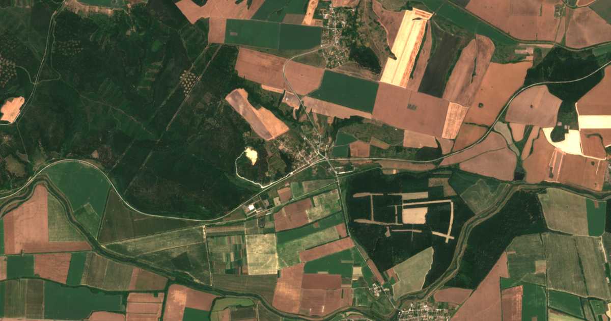 Carte satellite de Nova Šipka