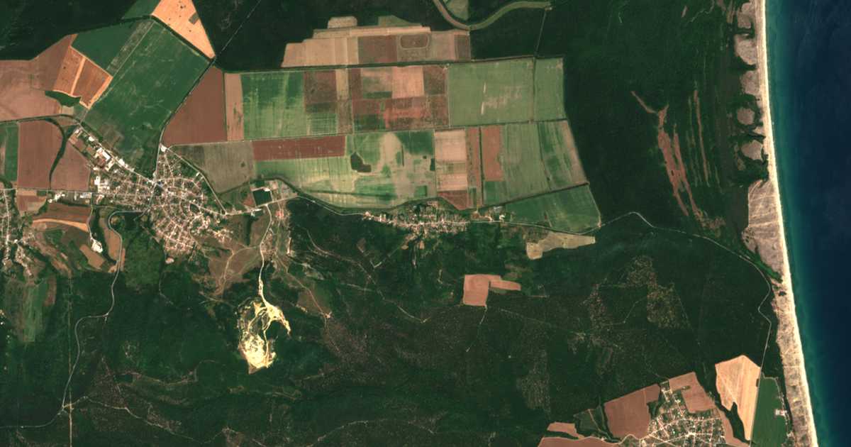 Carte satellite de Novo Orjahovo