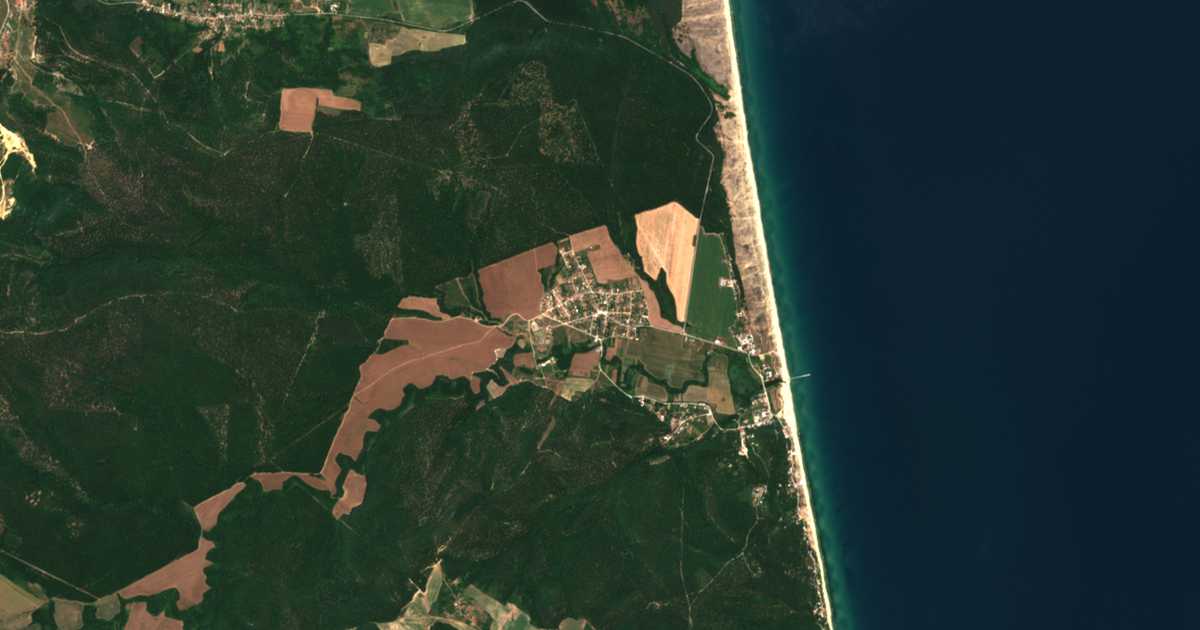 Carte satellite de Shkorpilovtsi