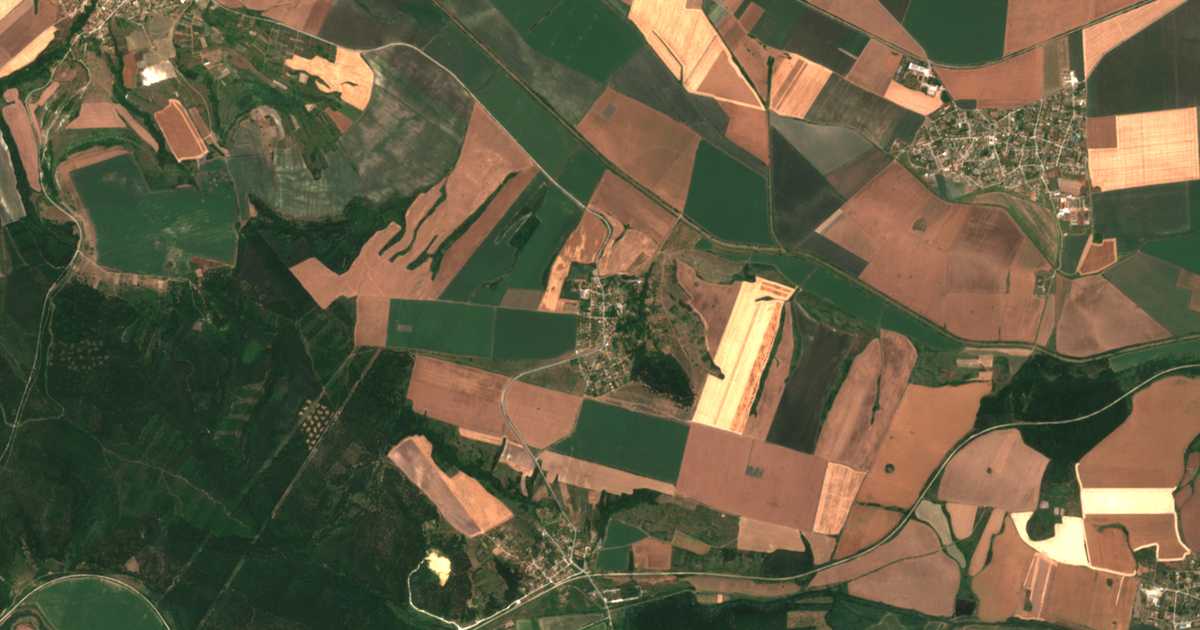 Carte satellite de Barzitsa