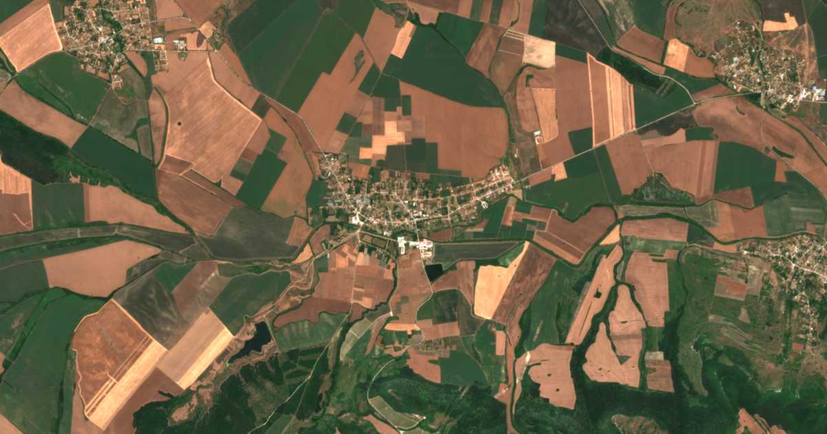 Carte satellite de Blǎskovo