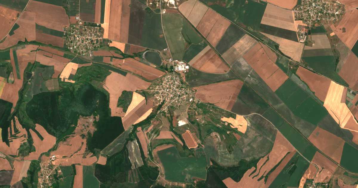 Carte satellite de Bozveliysko