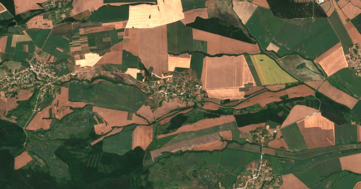 Carte satellite de Chernook