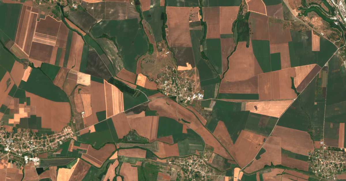 Carte satellite de Hrabrovo