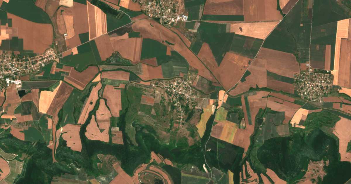 Carte satellite de Komarevo