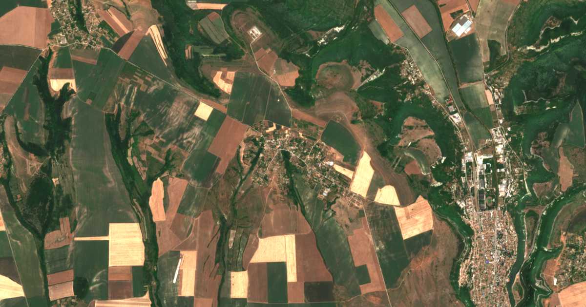 Carte satellite de Krivnya