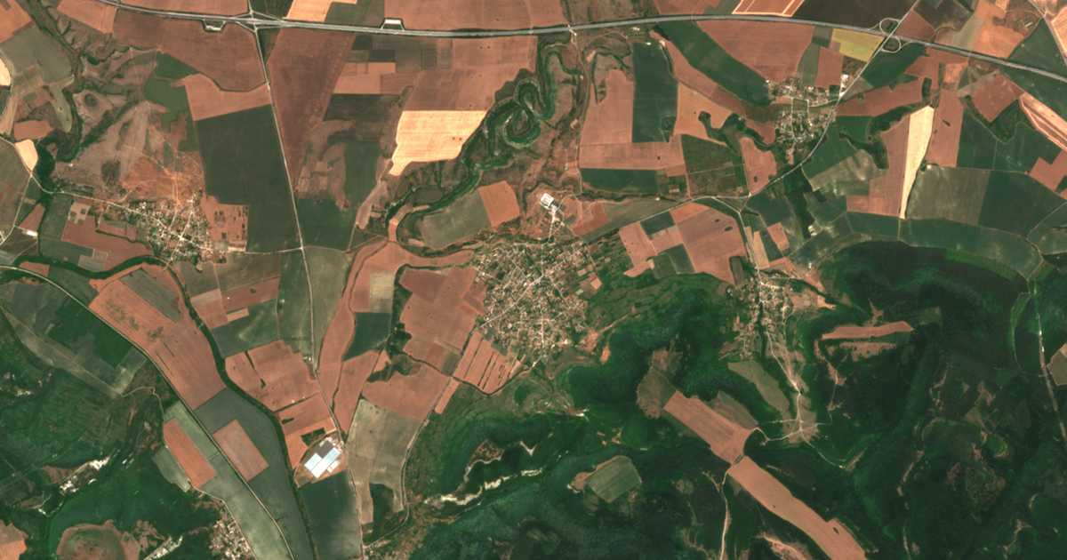 Carte satellite de Petrov Dol