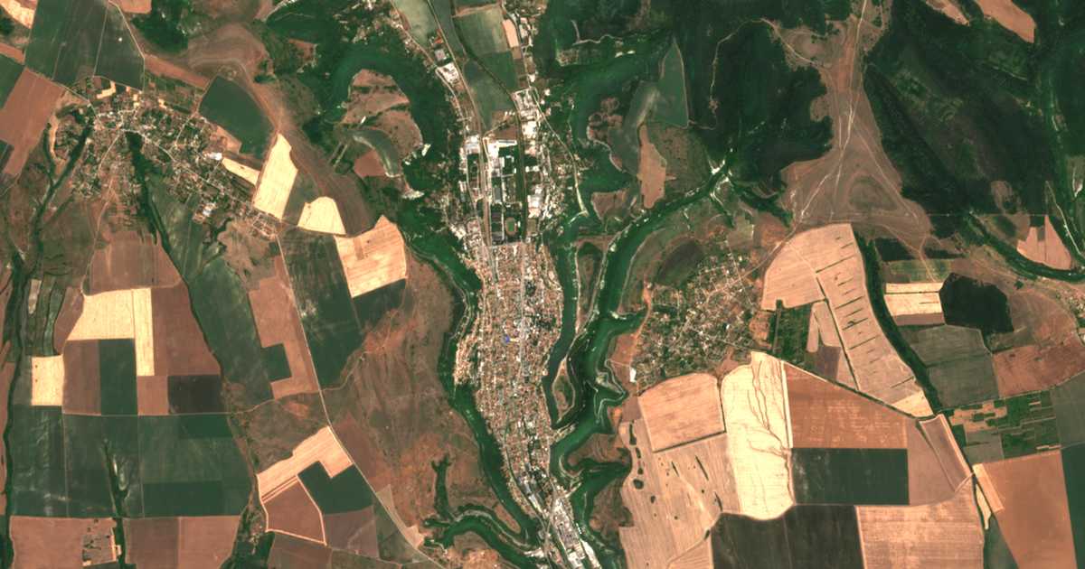 Carte satellite de Provadiya
