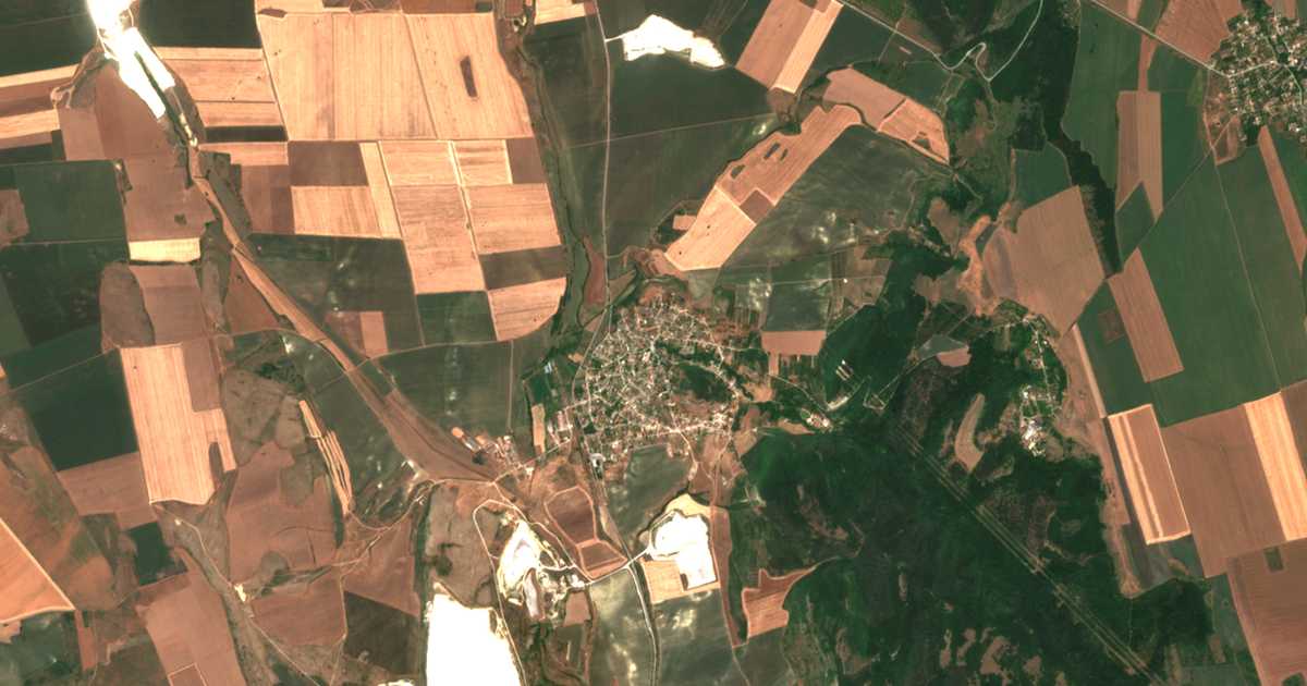 Carte satellite de Chernevo