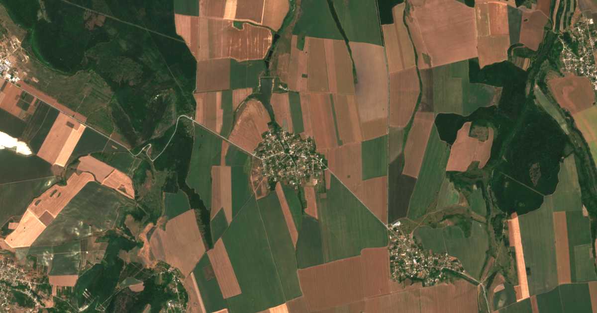 Carte satellite de Levski