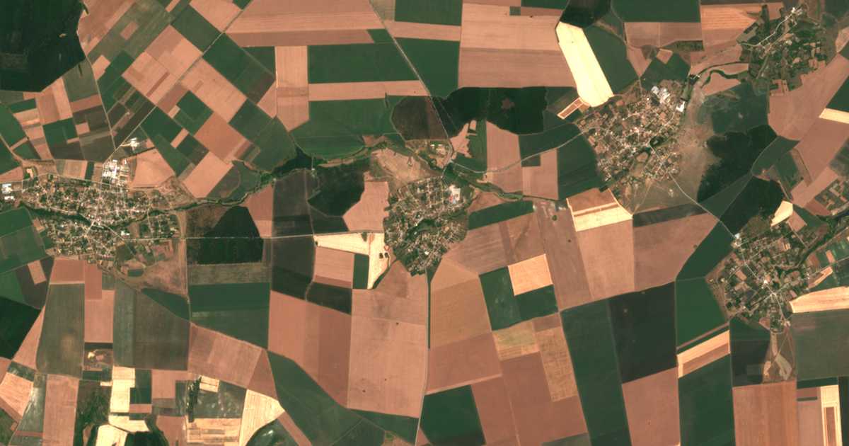 Carte satellite de Dobrotich