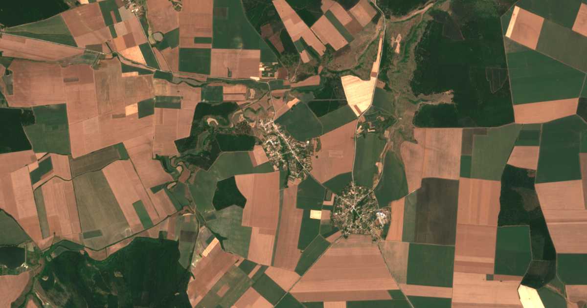 Carte satellite de Esenitsa