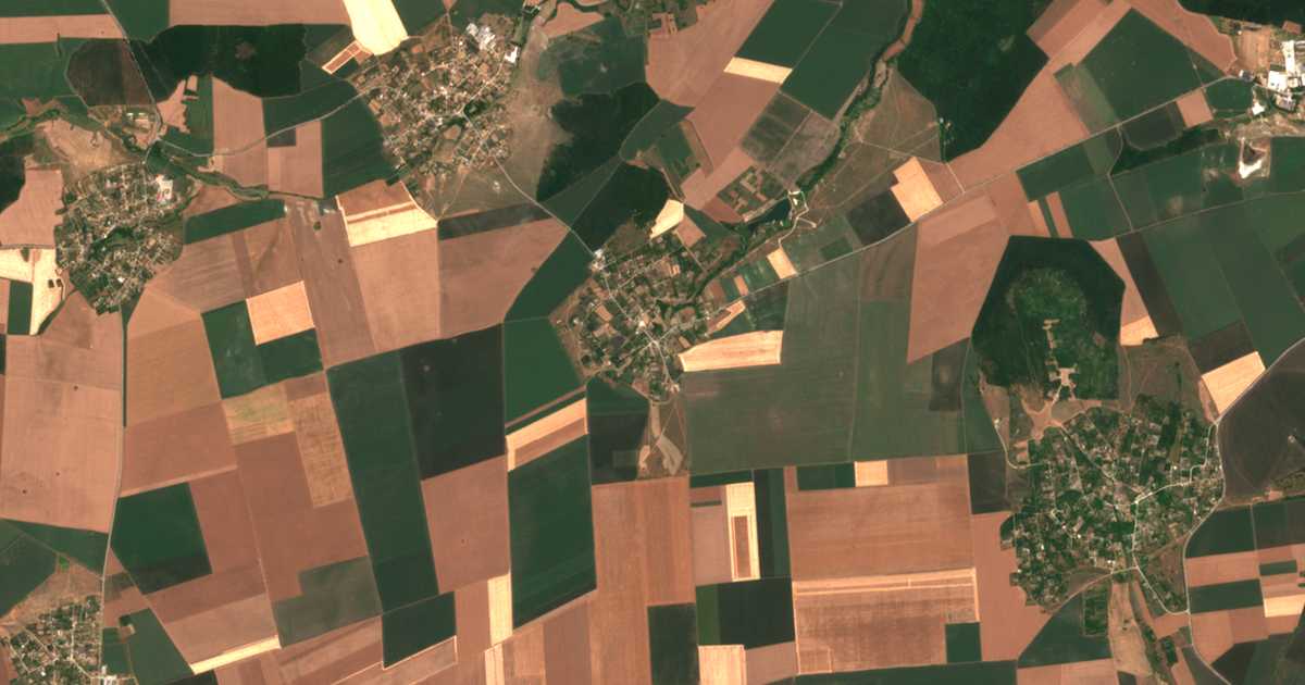 Carte satellite de Iskar