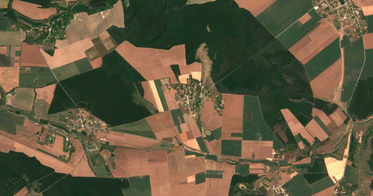 Carte satellite de Izvornik