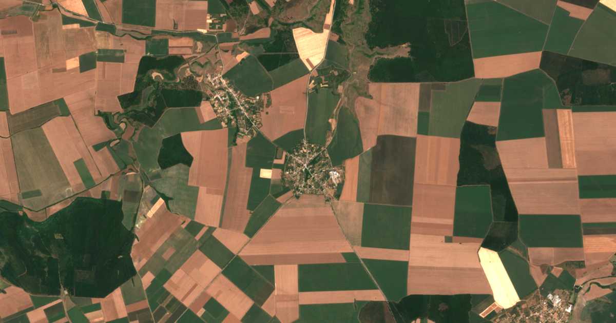 Carte satellite de Kalojan